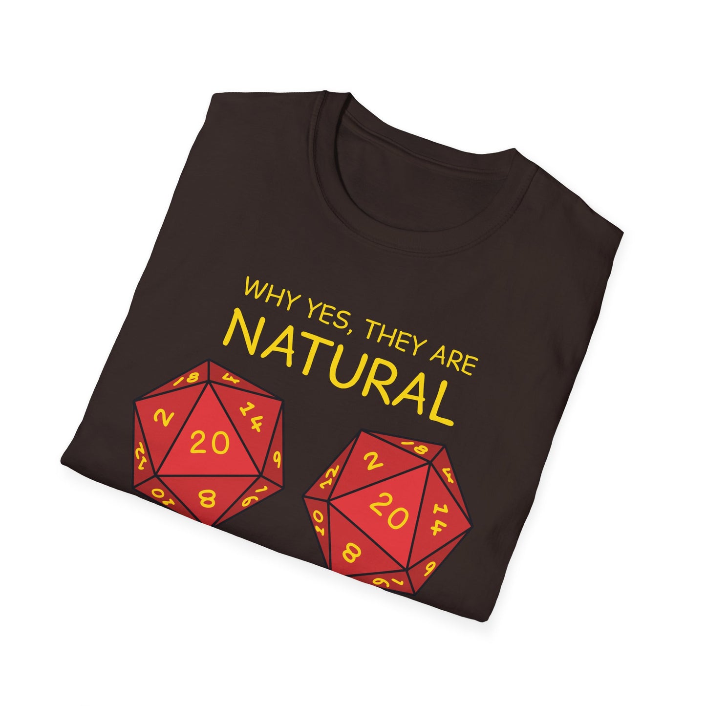 Why Yes, They Are Natural - Unisex Softstyle T-Shirt