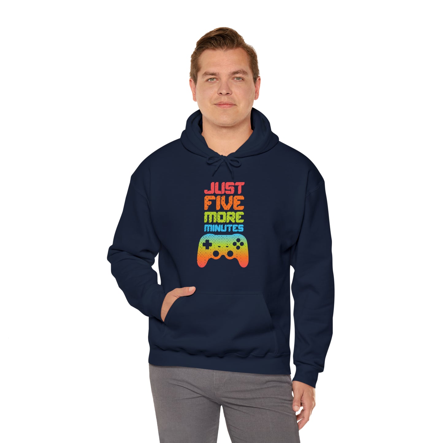 Just Five More Minutes - Unisex Heavy Blend™ Hooded Sweatshirt