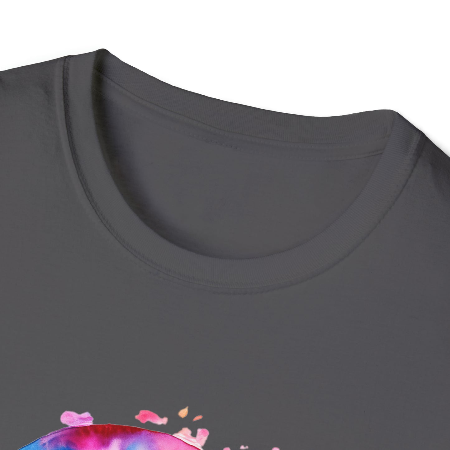 Watercolor Peace Sign - Unisex Softstyle T-Shirt