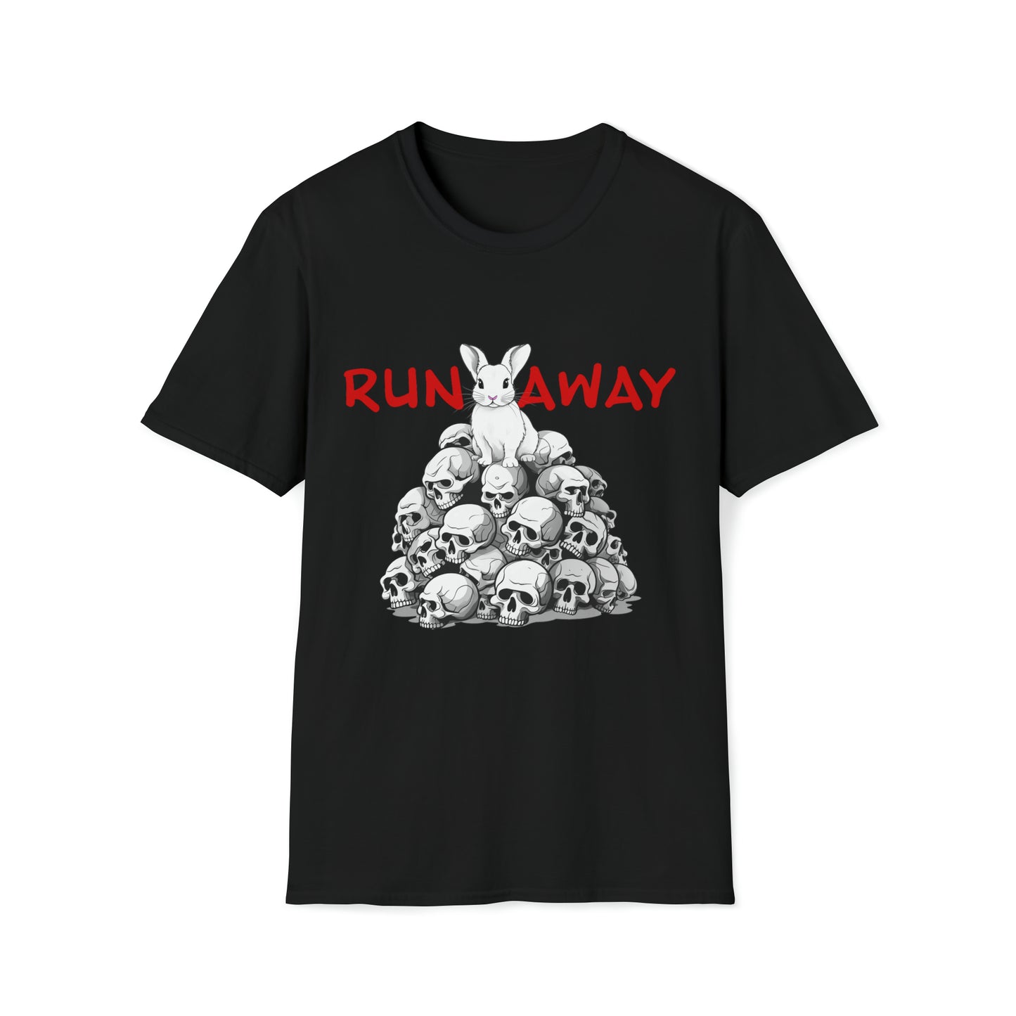 RUN AWAY - Unisex Softstyle T-Shirt