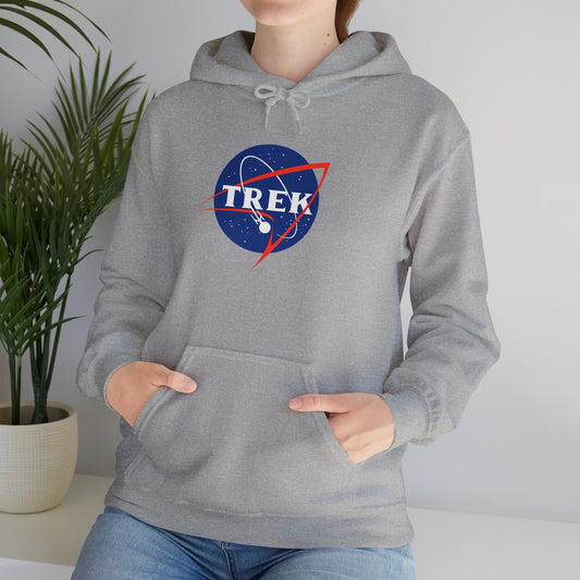 NASA / TREK Mash-Up - Unisex Heavy Blend™ Hooded Sweatshirt