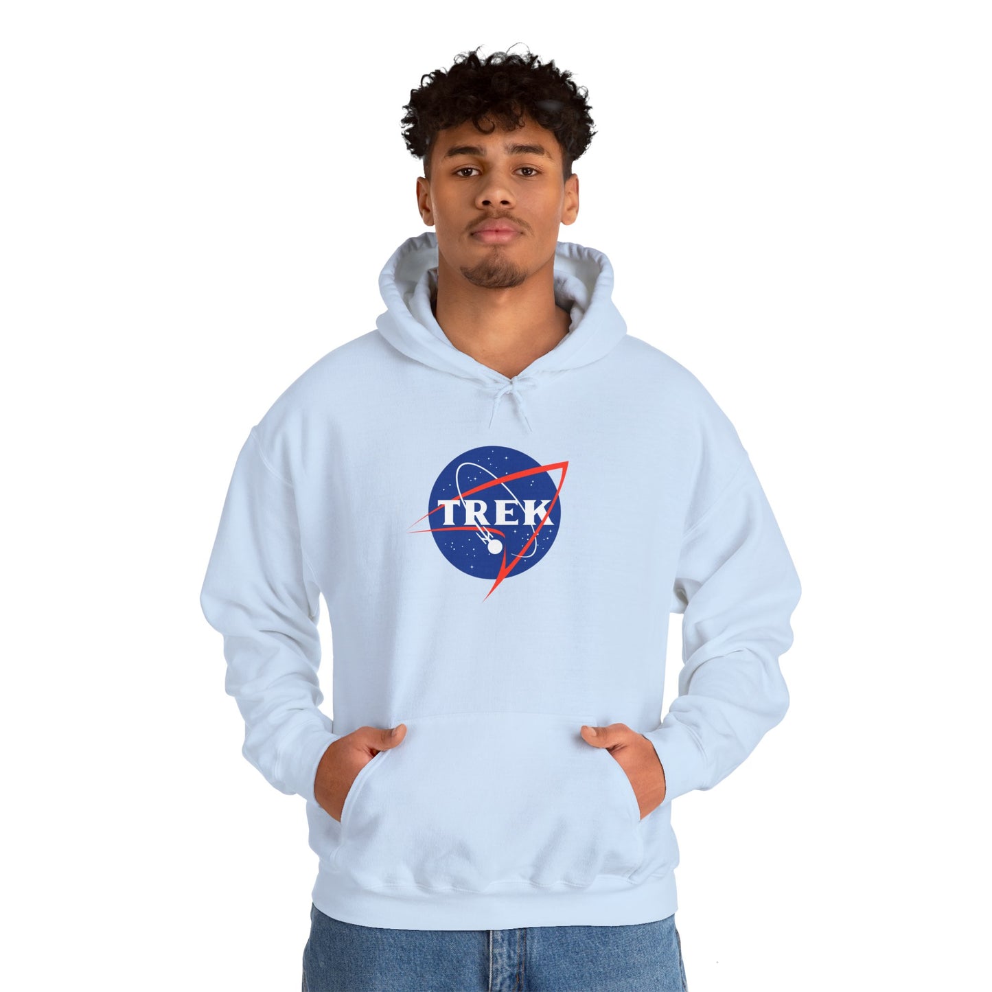 NASA / TREK Mash-Up - Unisex Heavy Blend™ Hooded Sweatshirt