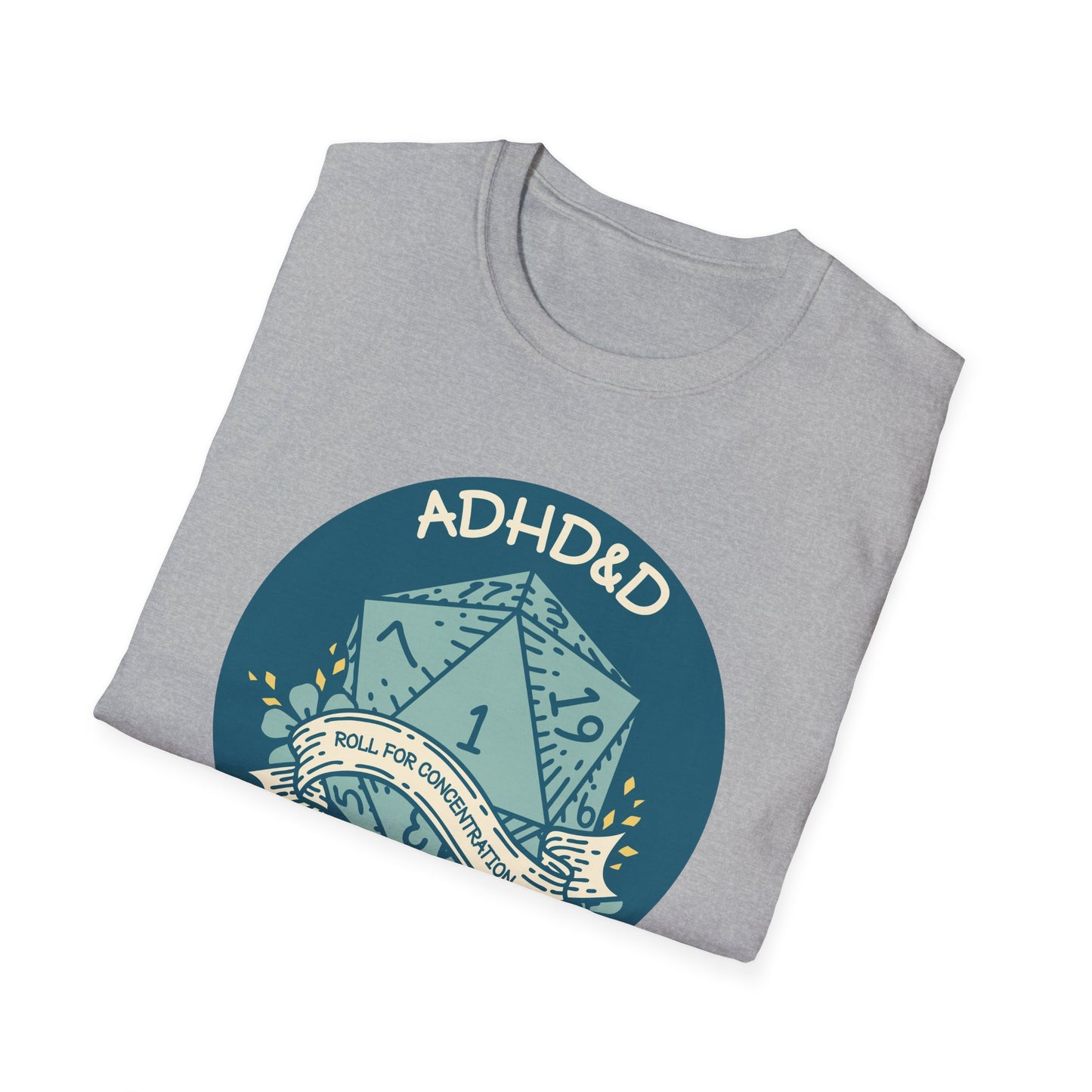 ADHD&D - Unisex Softstyle T-Shirt