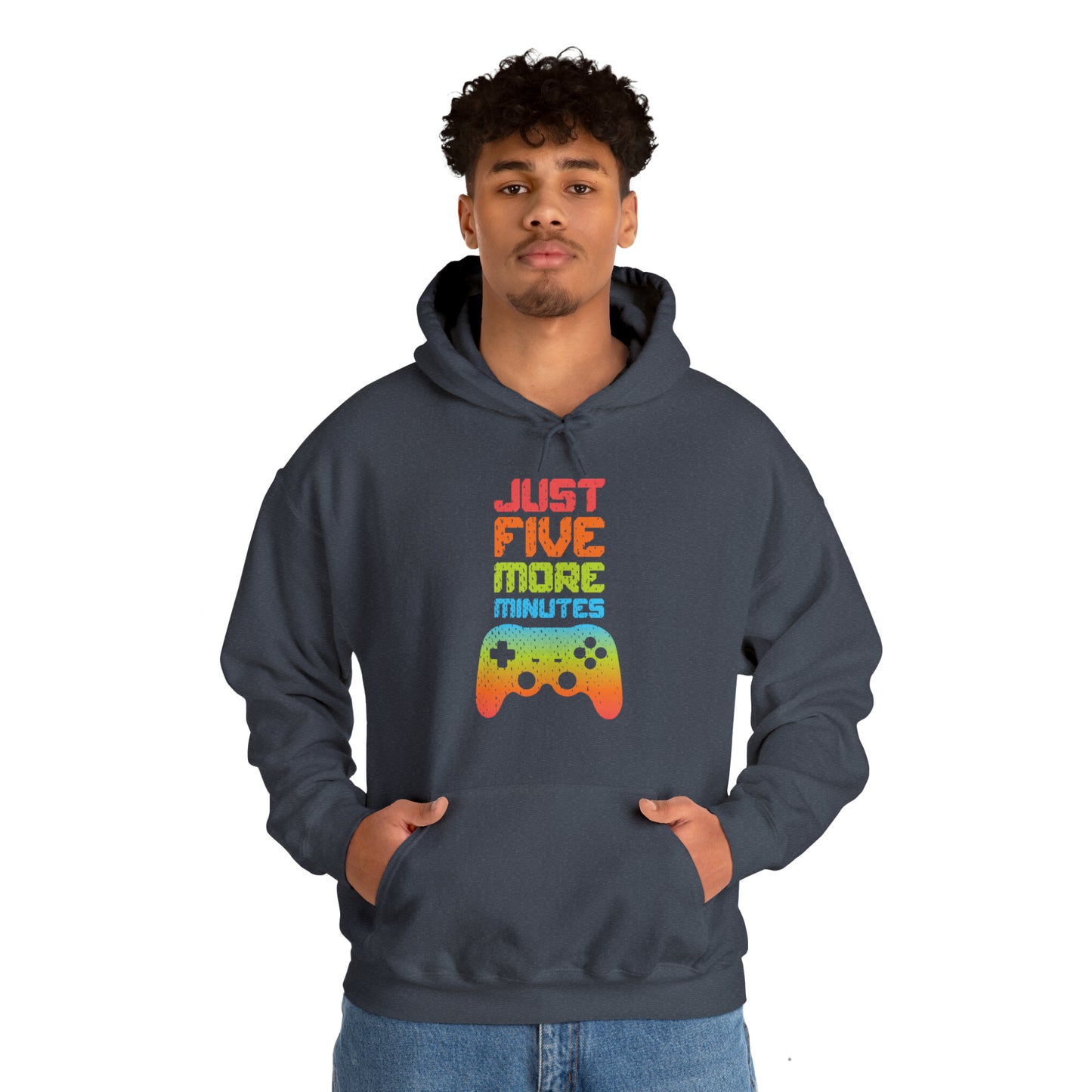 Just Five More Minutes - Unisex Heavy Blend™ Hooded Sweatshirt