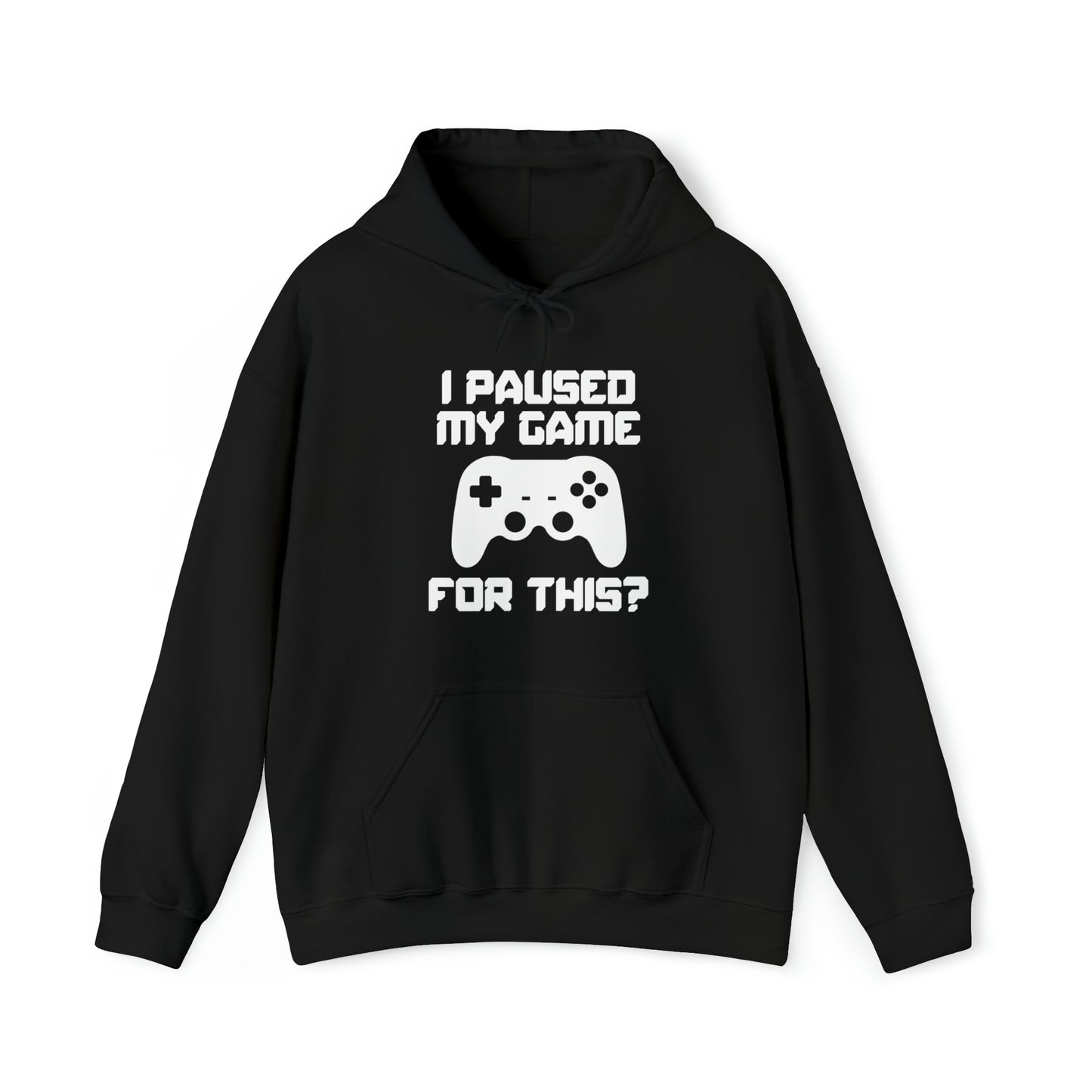 I Paused My Game For This? - Unisex Heavy Blend™ Hooded Sweatshirt
