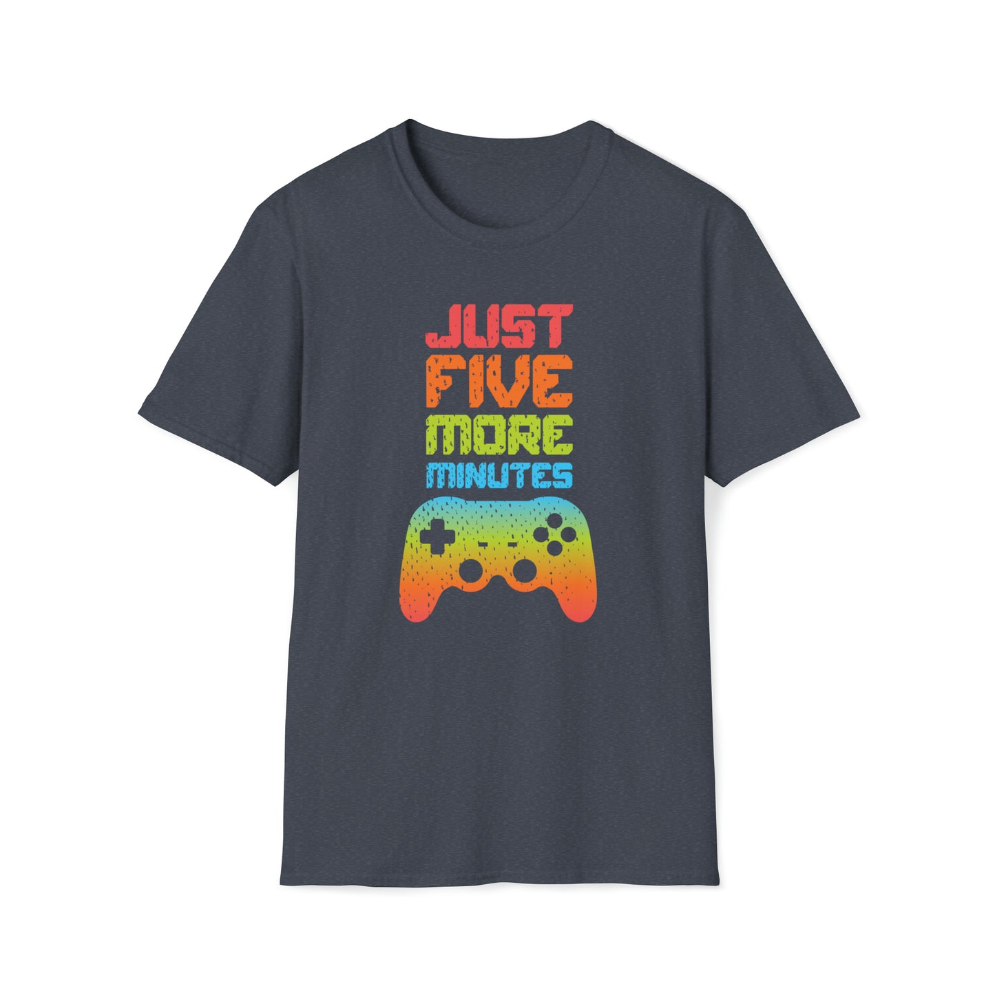 Just Five More Minutes - Unisex Softstyle T-Shirt