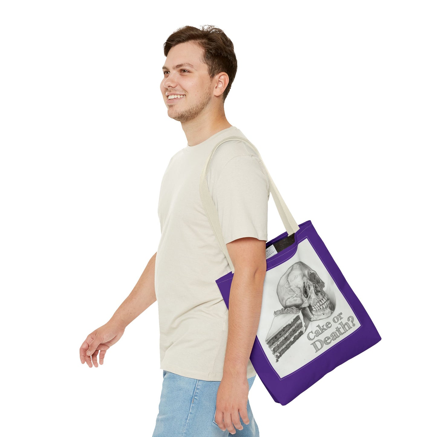 Cake or Death? - Tote Bag (AOP)