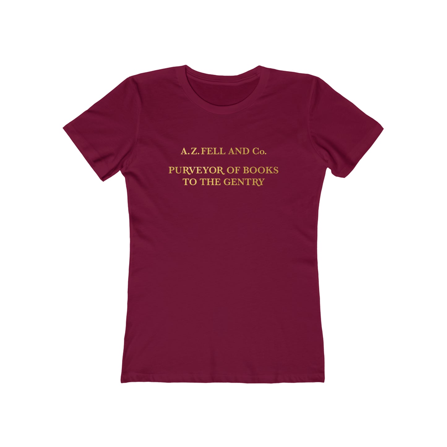 A.Z. FELL AND Co. - Women's The Boyfriend Tee