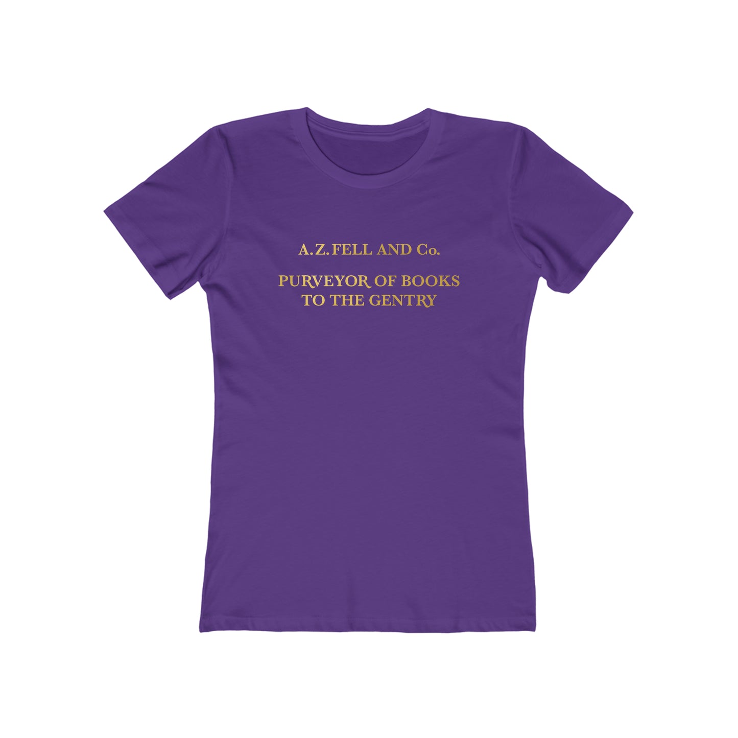 A.Z. FELL AND Co. - Women's The Boyfriend Tee