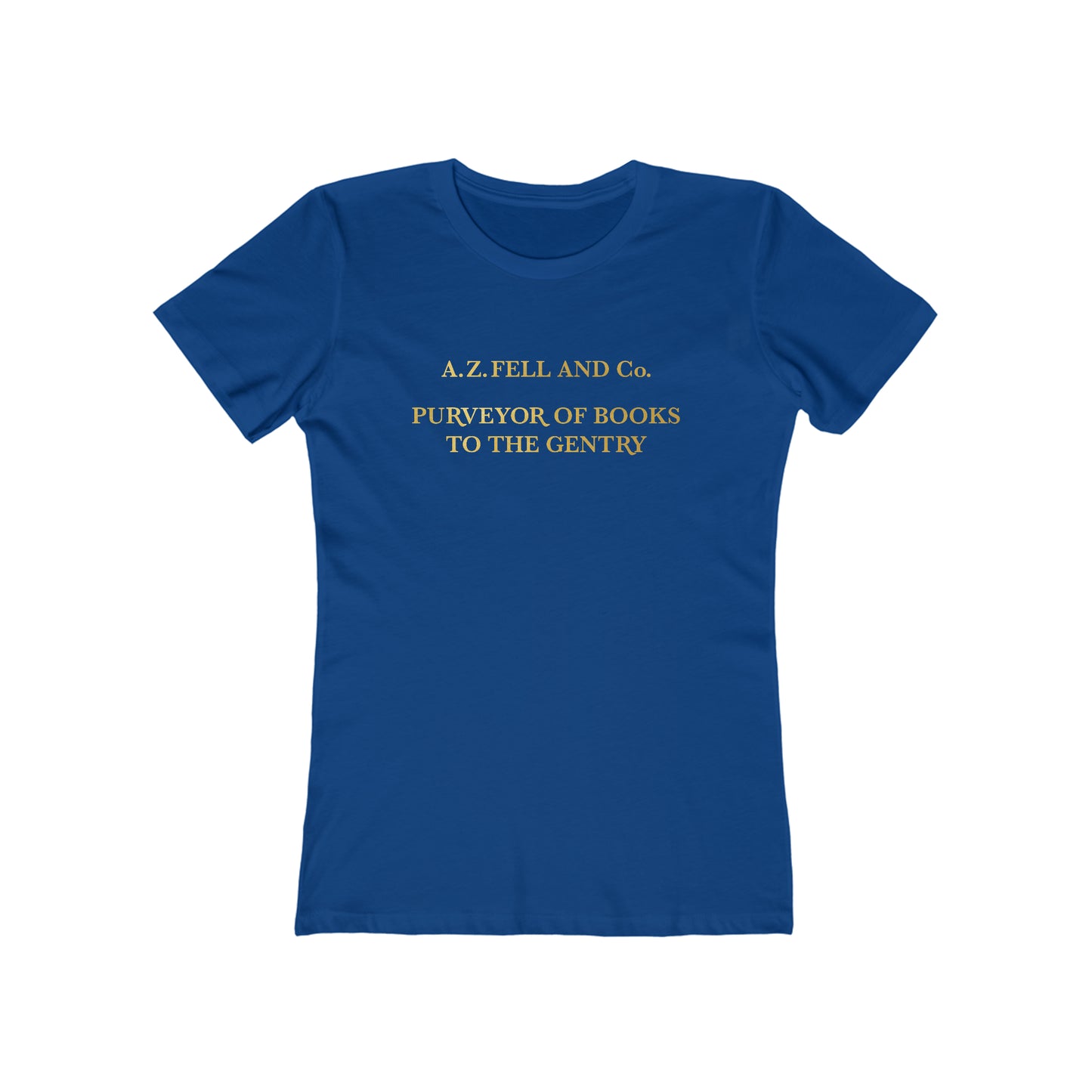 A.Z. FELL AND Co. - Women's The Boyfriend Tee