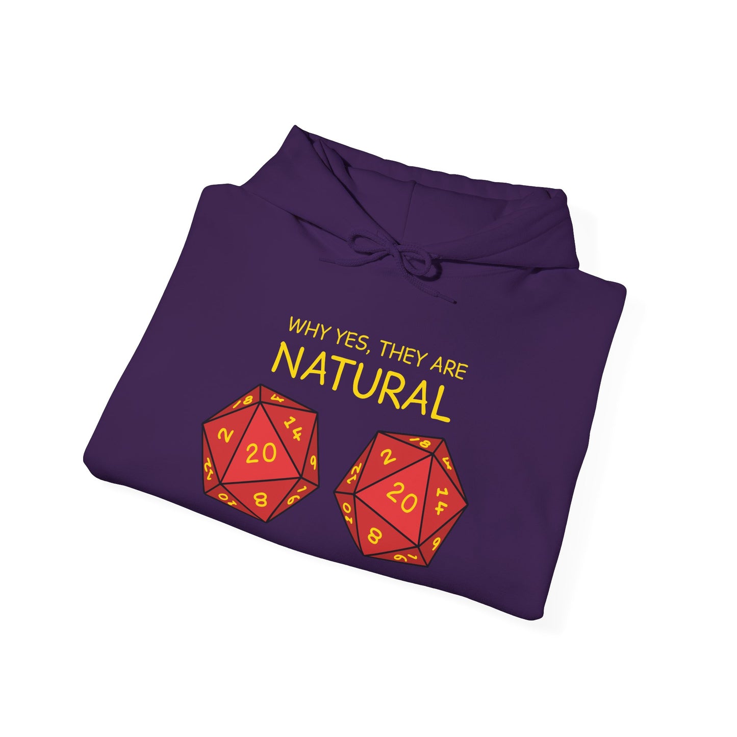 Why Yes, They Are Natural - Unisex Heavy Blend™ Hooded Sweatshirt
