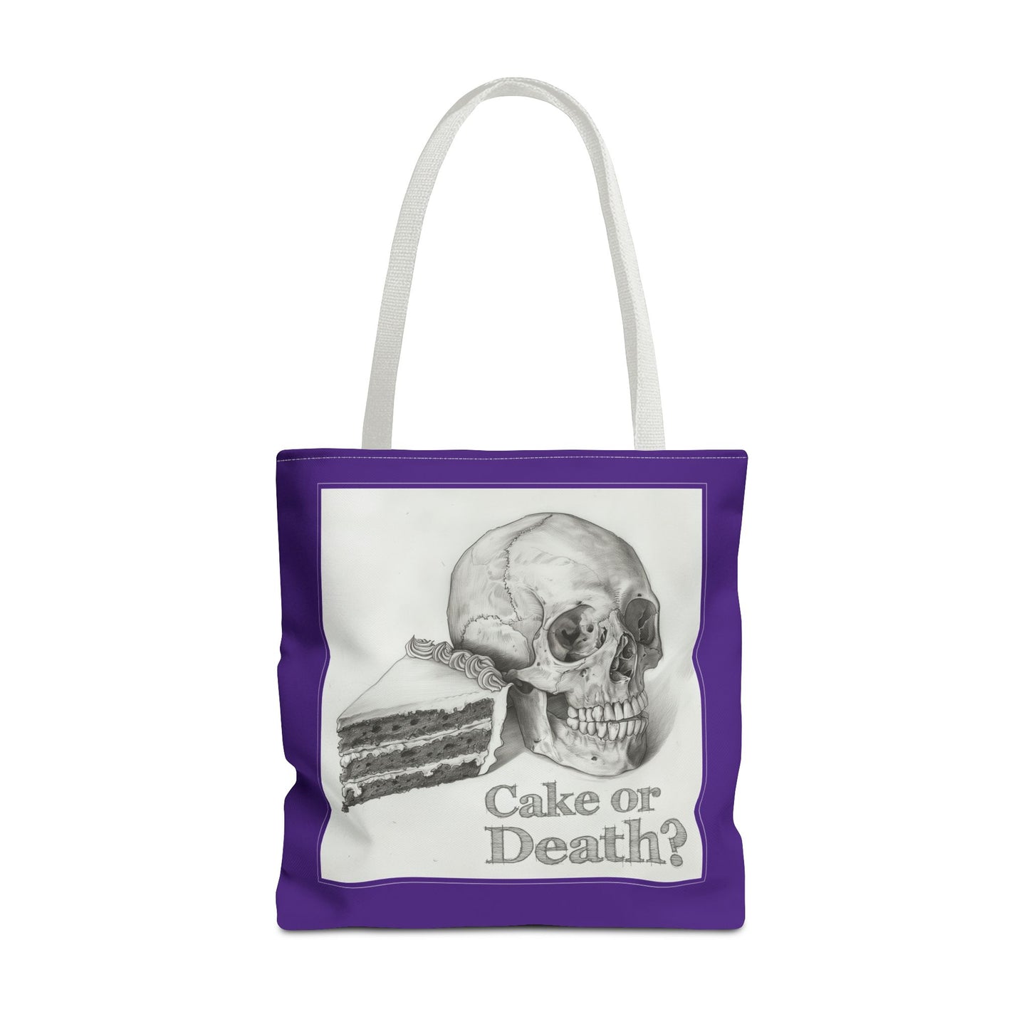 Cake or Death? - Tote Bag (AOP)