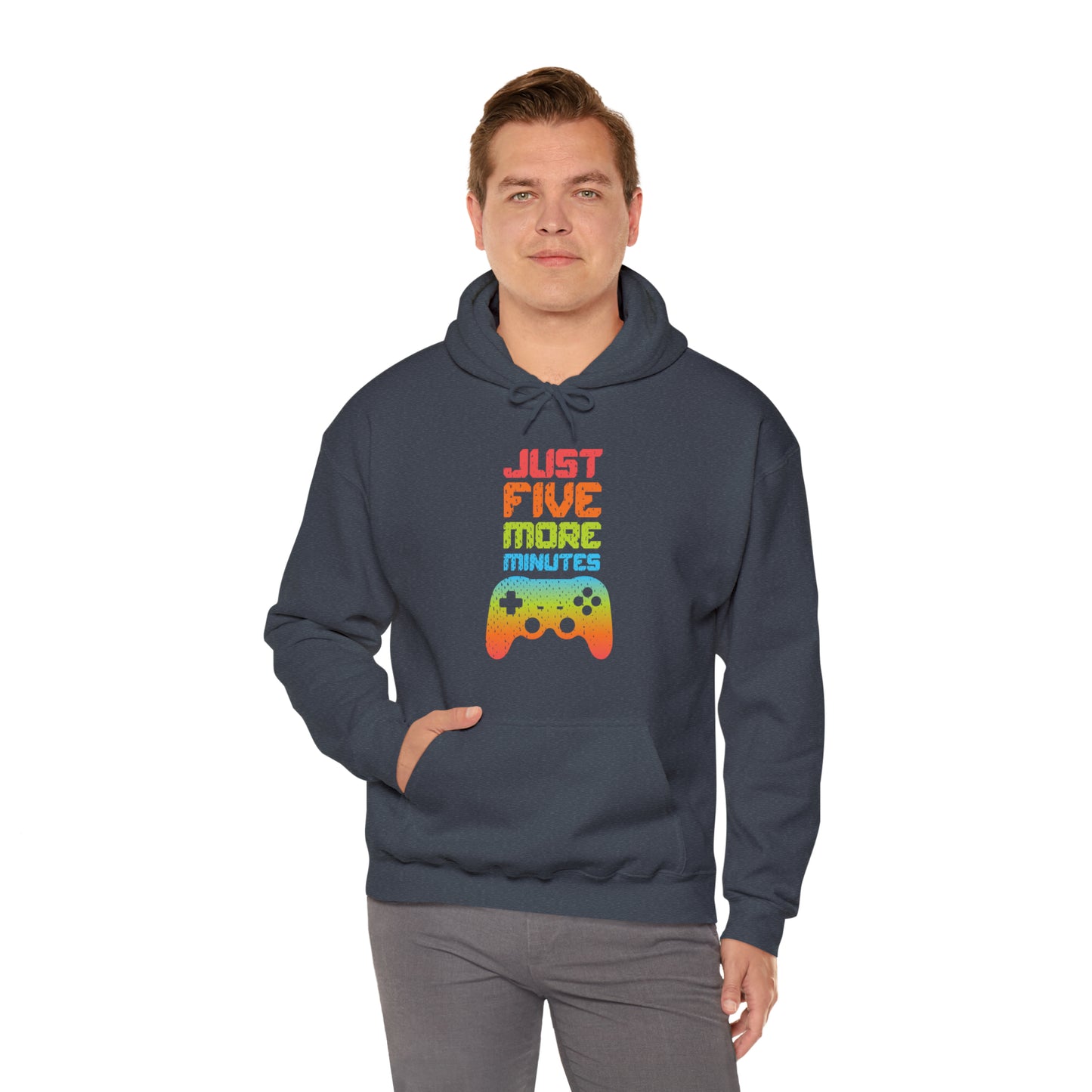 Just Five More Minutes - Unisex Heavy Blend™ Hooded Sweatshirt