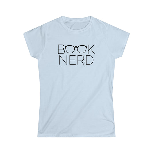 Book Nerd - Women's Softstyle Tee