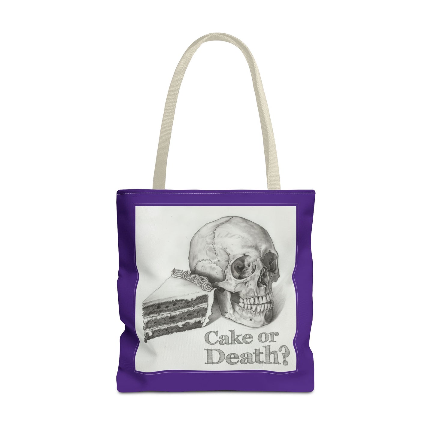 Cake or Death? - Tote Bag (AOP)