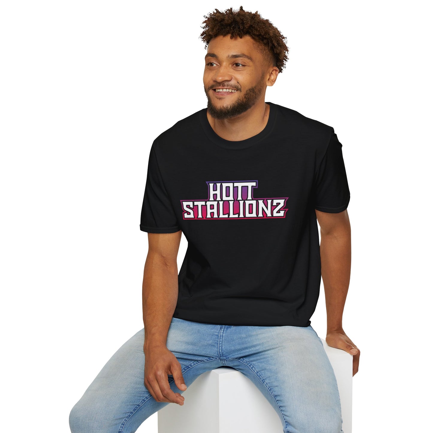 HOTT STALLIONZ - Unisex Softstyle T-Shirt