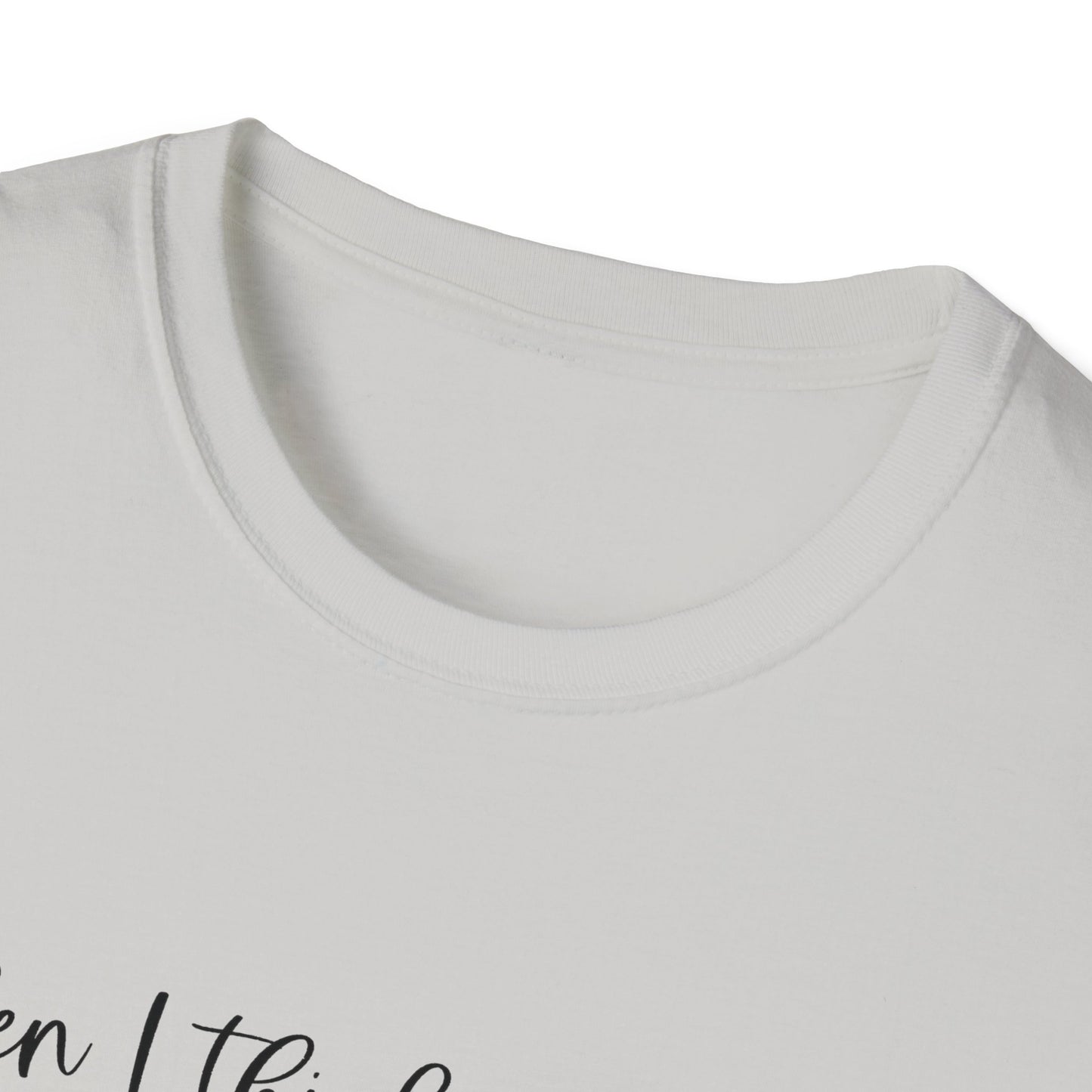 When I Think About You I Touch My Elf - Unisex Softstyle T-Shirt