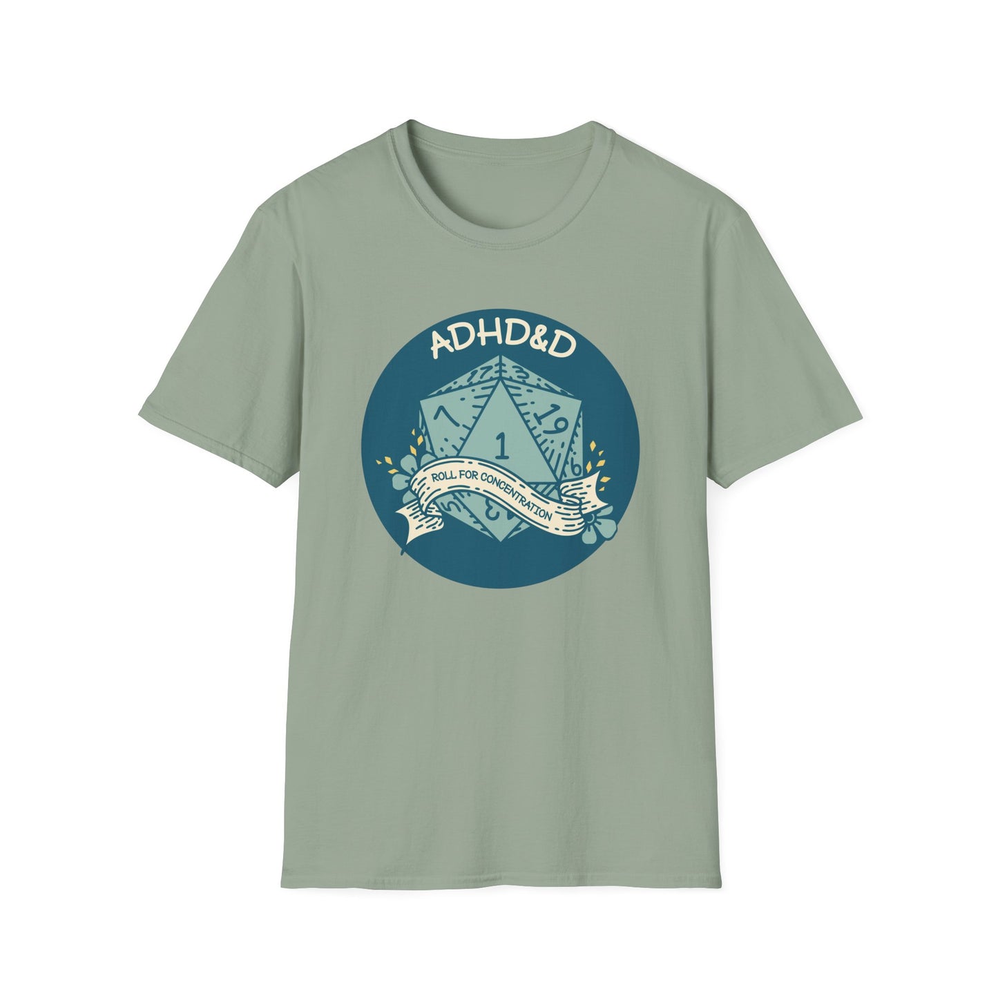 ADHD&D - Unisex Softstyle T-Shirt