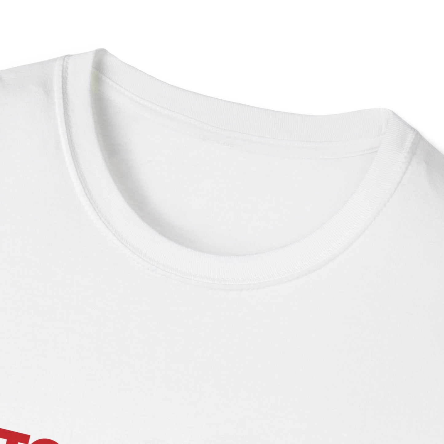 Stop Staring At My Package - Unisex Softstyle T-Shirt