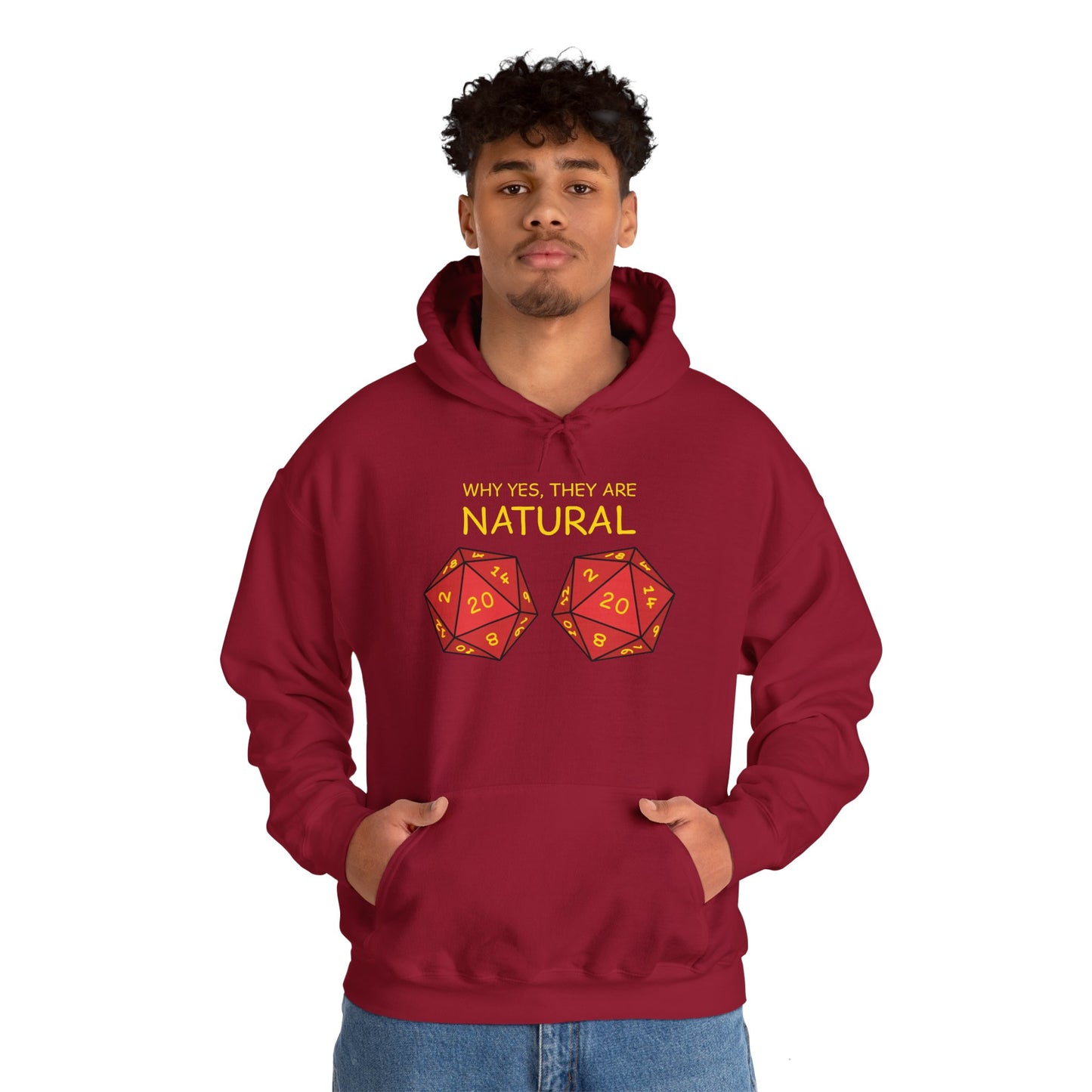 Why Yes, They Are Natural - Unisex Heavy Blend™ Hooded Sweatshirt