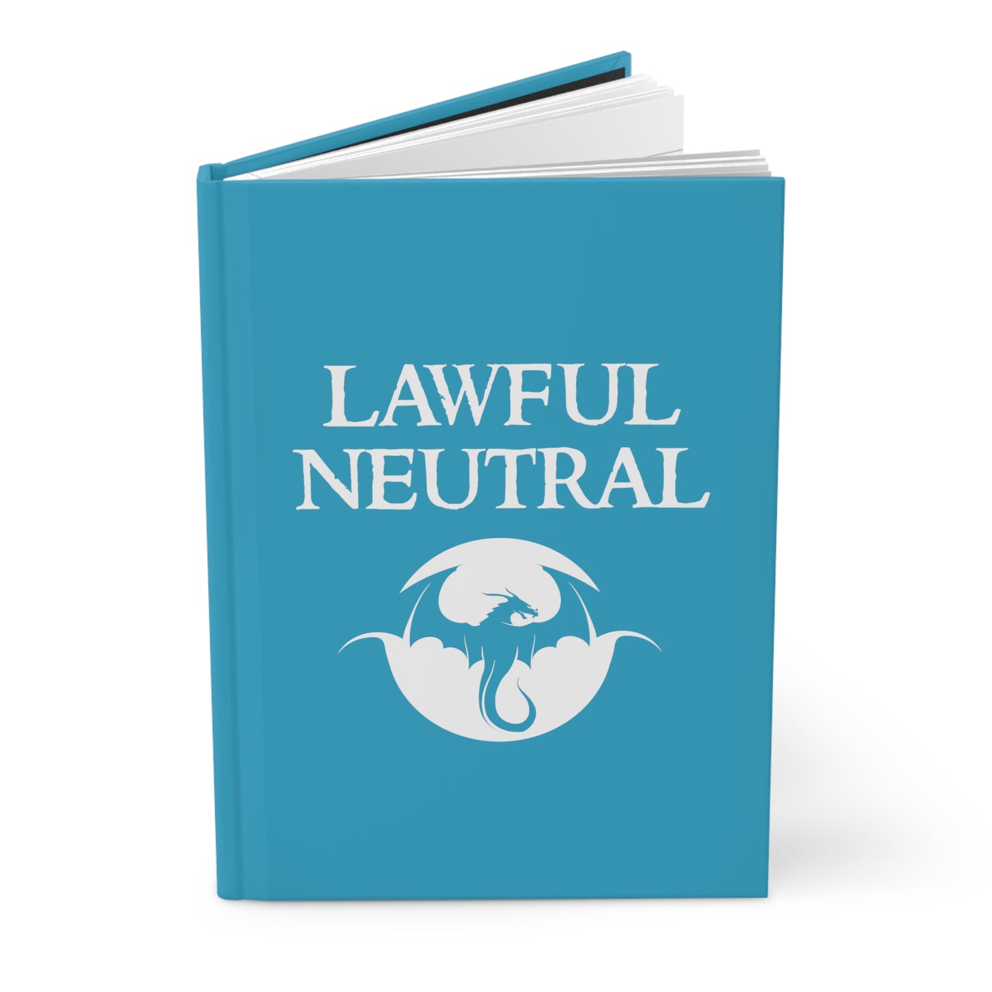 Lawful Neutral - Inspired by DnD - Hardcover Journal Matte