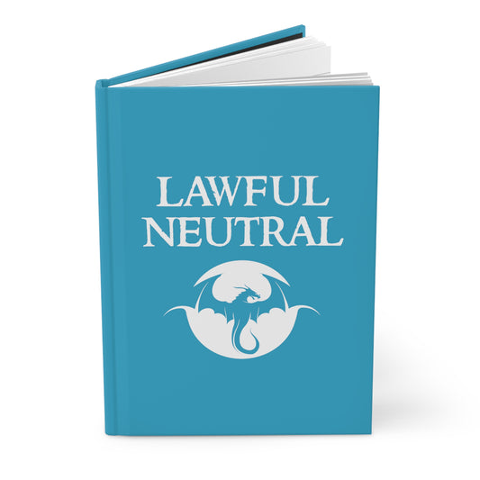 Lawful Neutral - Inspired by DnD - Hardcover Journal Matte