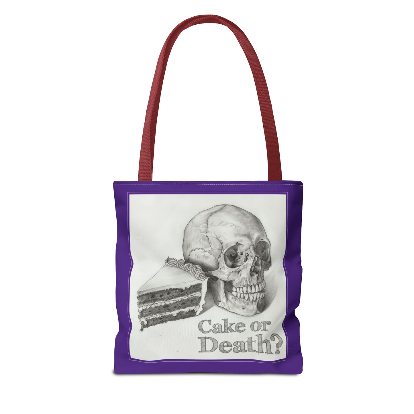 Cake or Death? - Tote Bag (AOP)