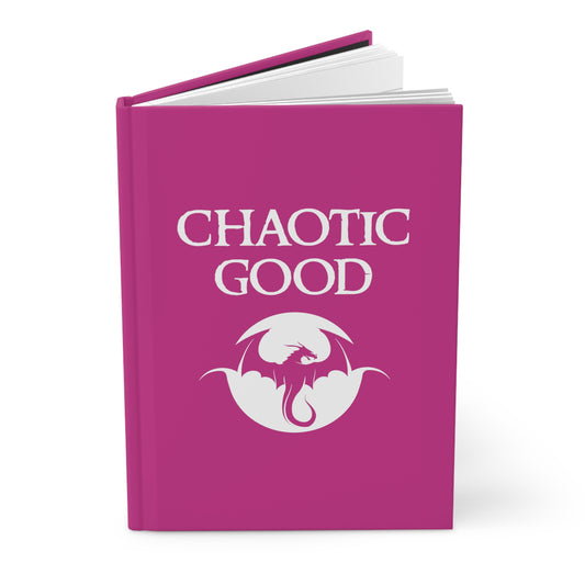 Chaotic Good - Inspired by DnD - Hardcover Journal Matte