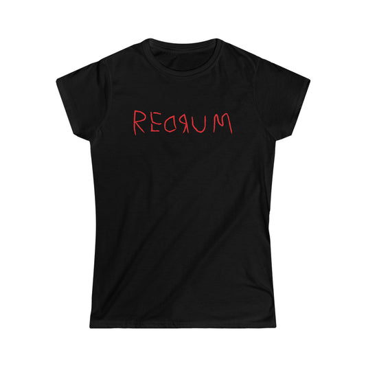 Redrum - Inspired by The Shining - Women's Softstyle Tee
