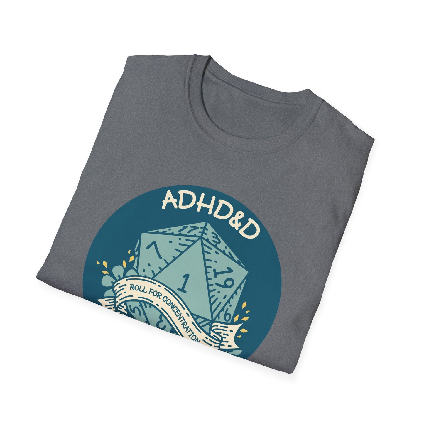 ADHD&D - Unisex Softstyle T-Shirt