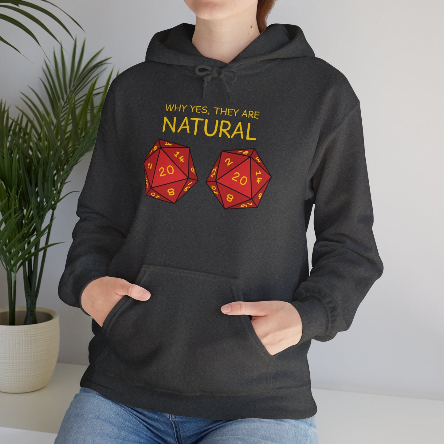 Why Yes, They Are Natural - Unisex Heavy Blend™ Hooded Sweatshirt