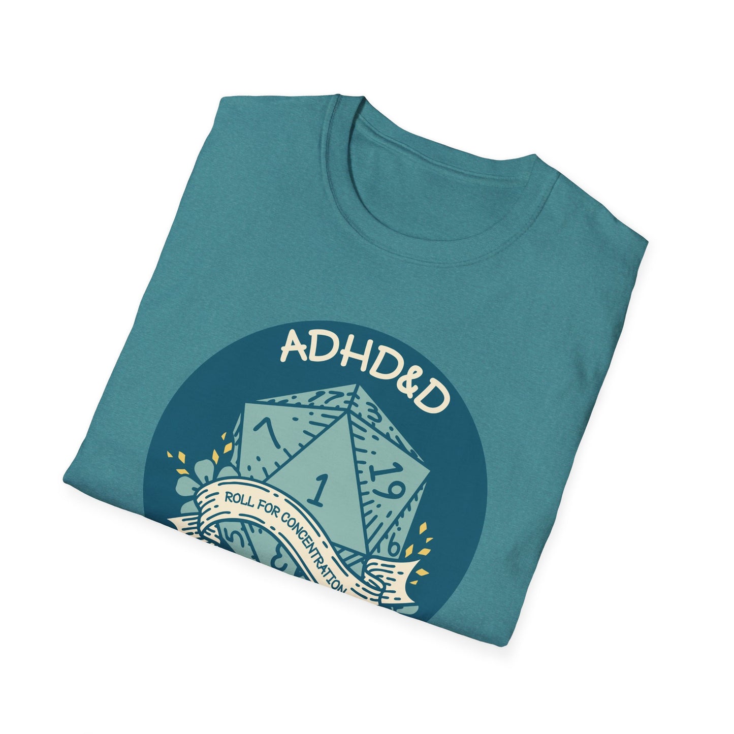 ADHD&D - Unisex Softstyle T-Shirt