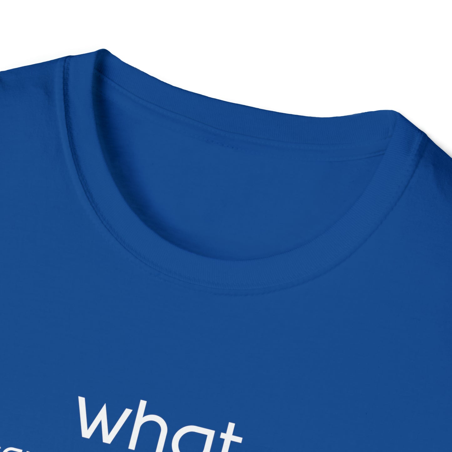 What (and I Cannot Stress This Enough) The F&@$ - Unisex Softstyle T-Shirt