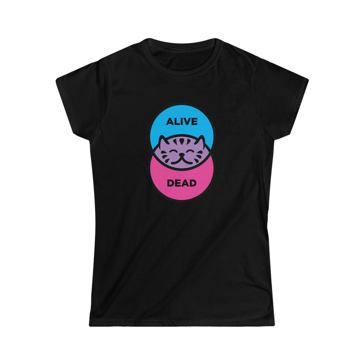 Schrödinger's Cat - Women's Softstyle Tee