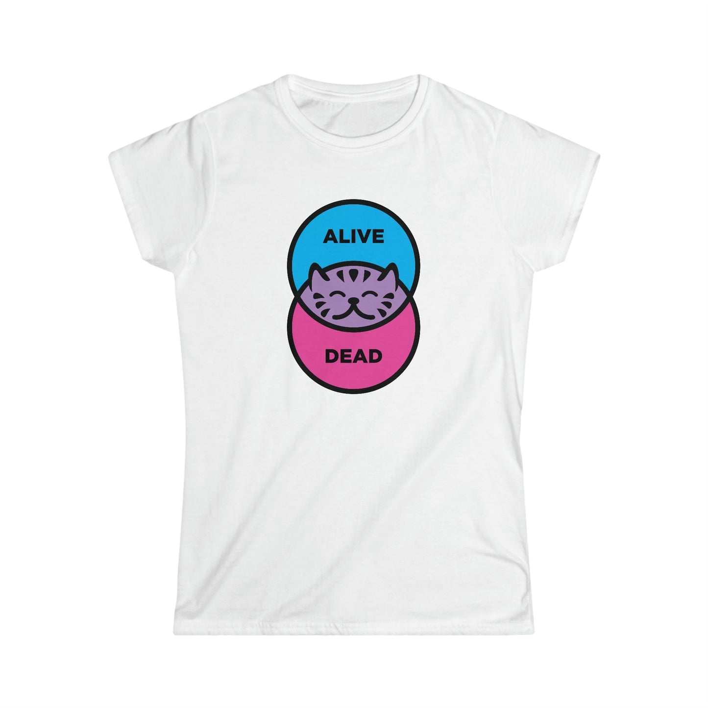 Schrödinger's Cat - Women's Softstyle Tee