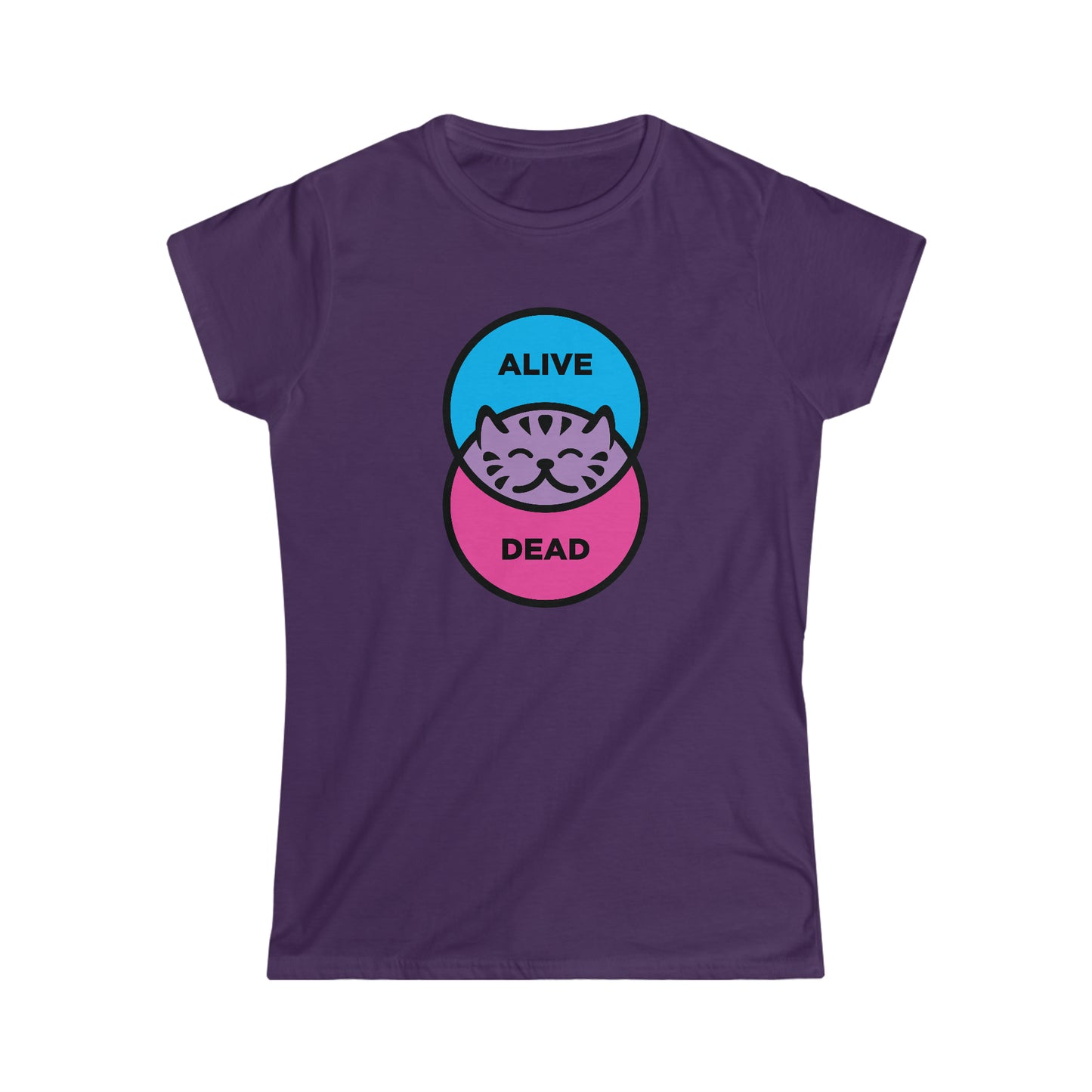 Schrödinger's Cat - Women's Softstyle Tee