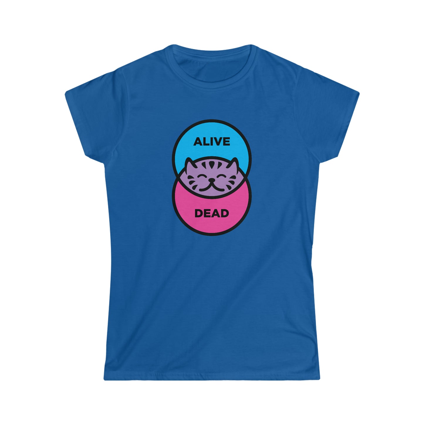 Schrödinger's Cat - Women's Softstyle Tee