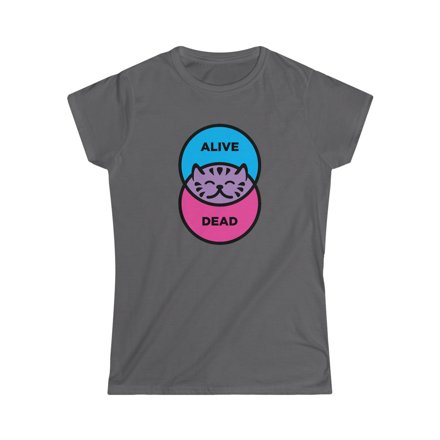 Schrödinger's Cat - Women's Softstyle Tee