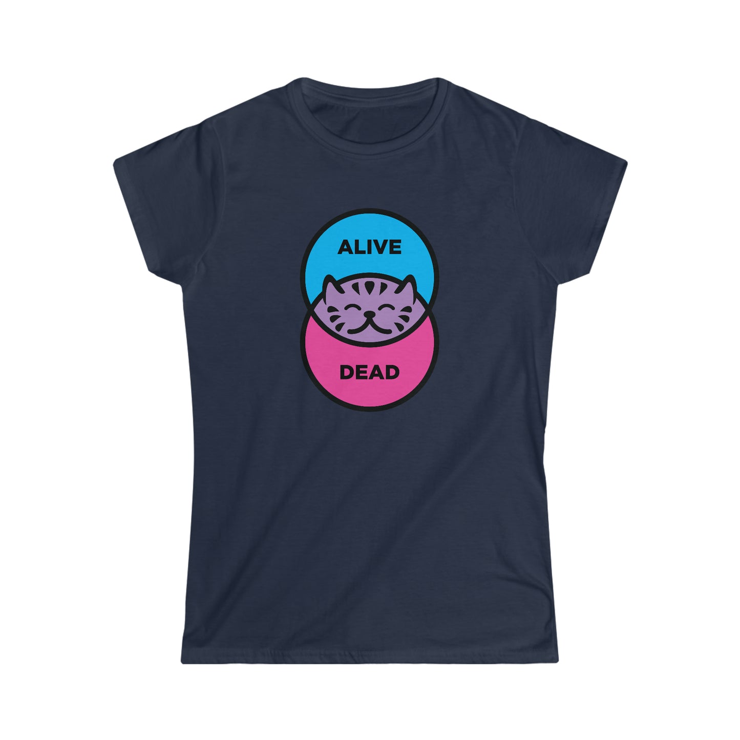 Schrödinger's Cat - Women's Softstyle Tee