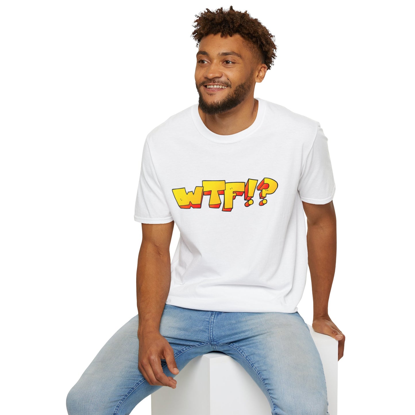WTF!? - Unisex Softstyle T-Shirt