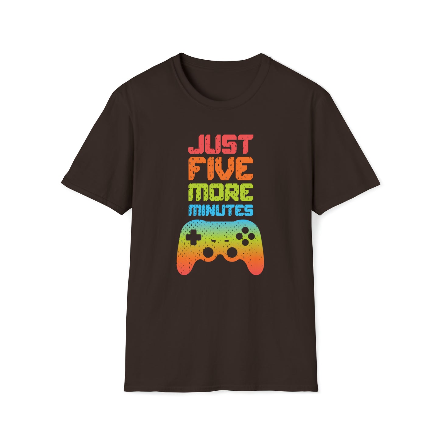 Just Five More Minutes - Unisex Softstyle T-Shirt