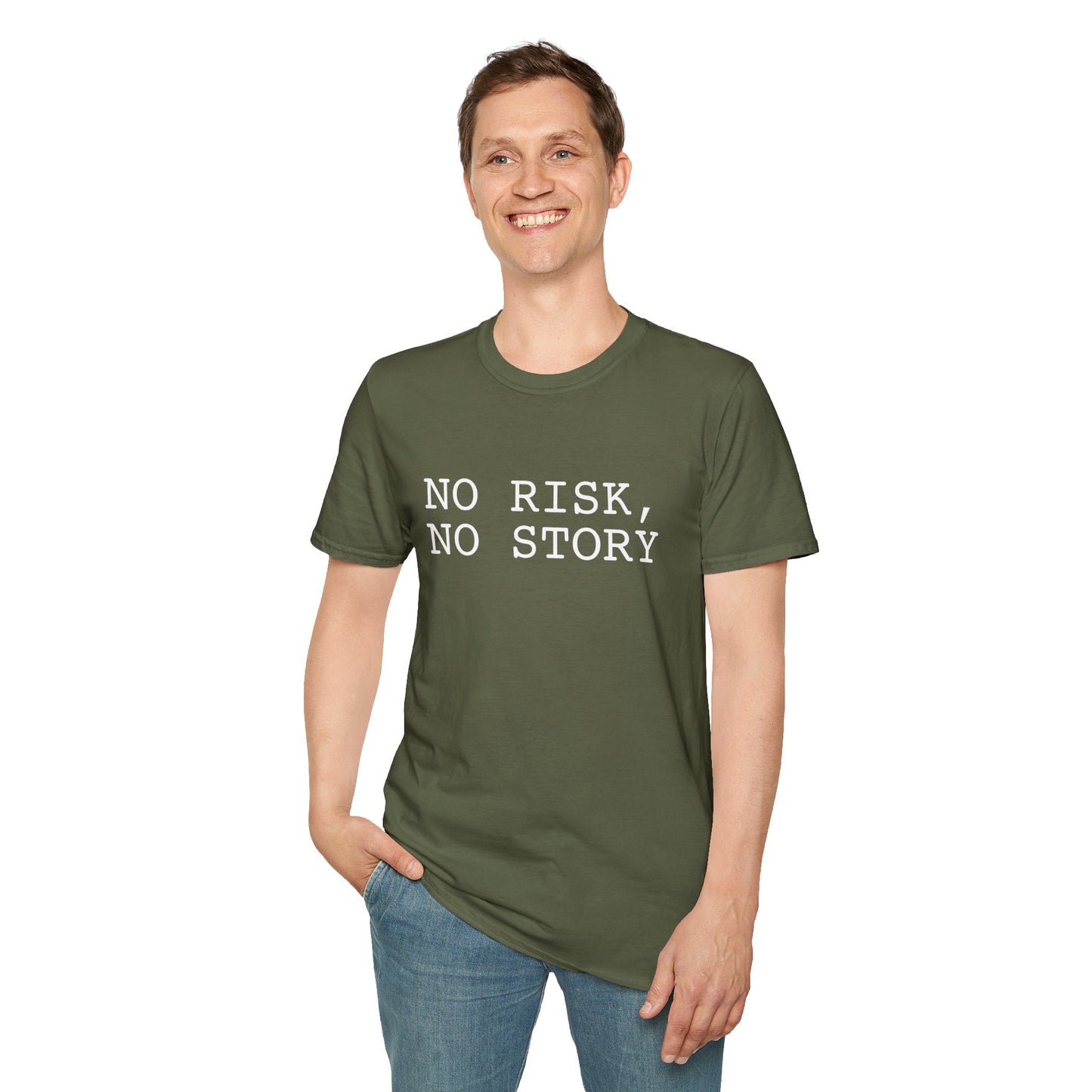 No Risk, No Story - Unisex Softstyle T-Shirt