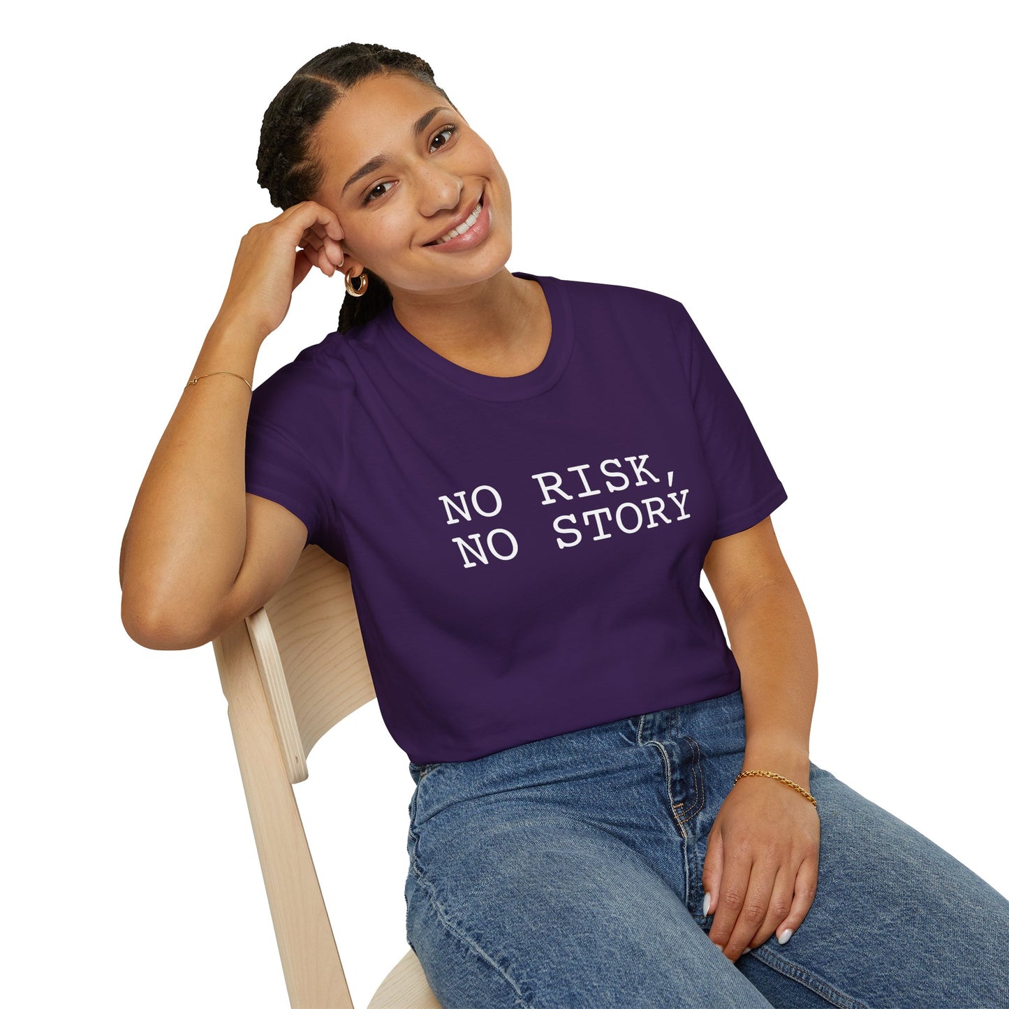 No Risk, No Story - Unisex Softstyle T-Shirt