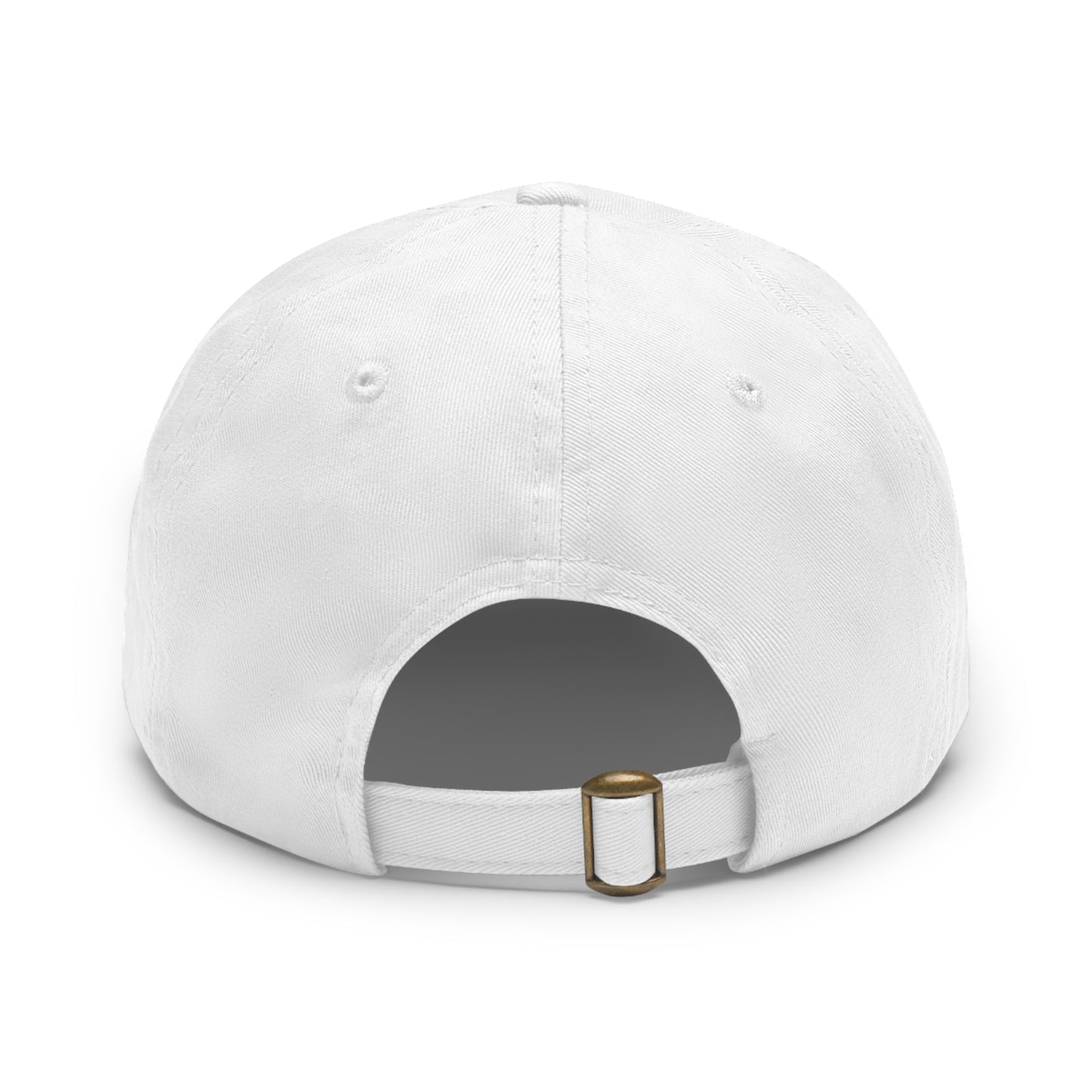 NASA / TREK Mash-Up - "Dad Hat" with Leather Patch (Round)