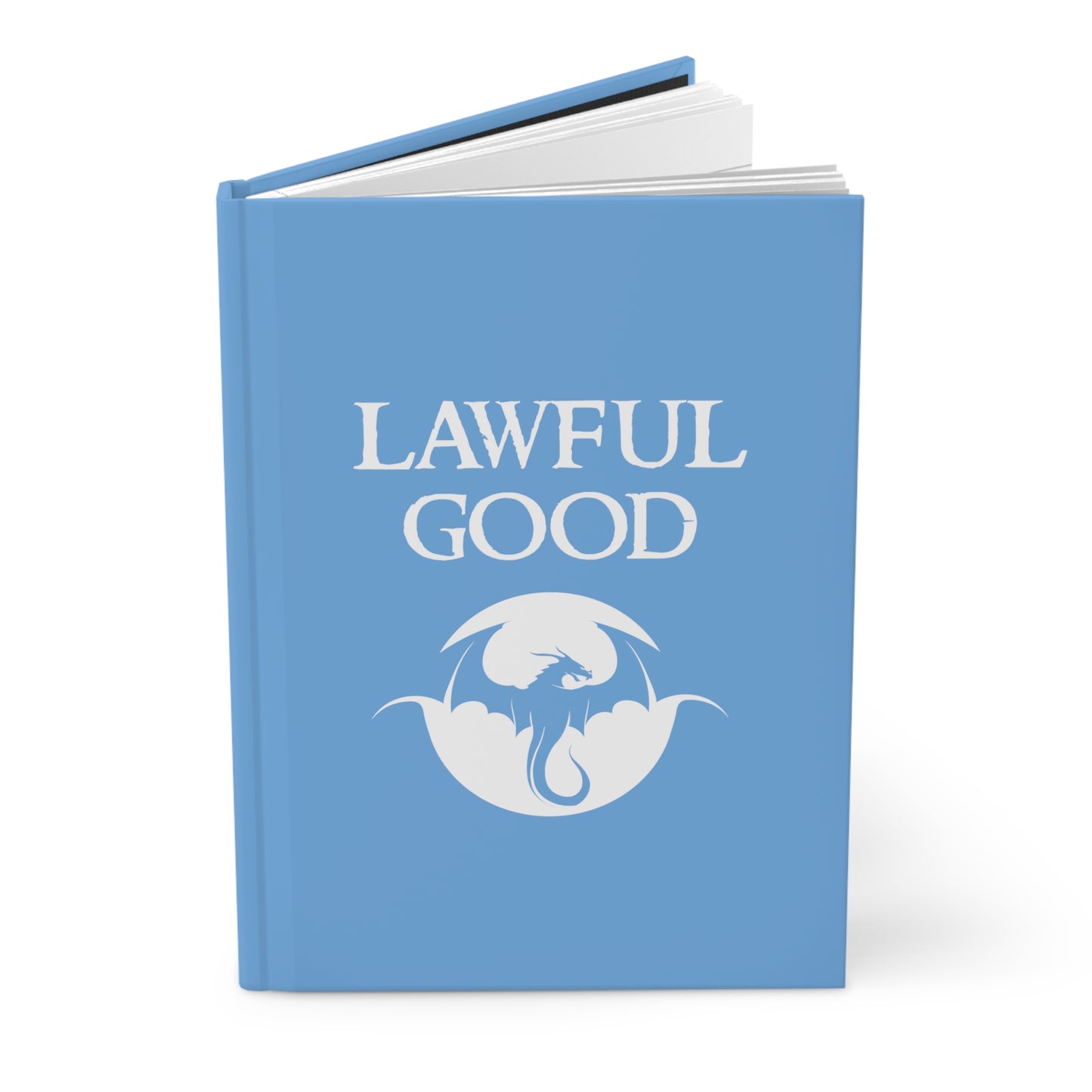 Lawful Good - Inspired by DnD - Hardcover Journal Matte