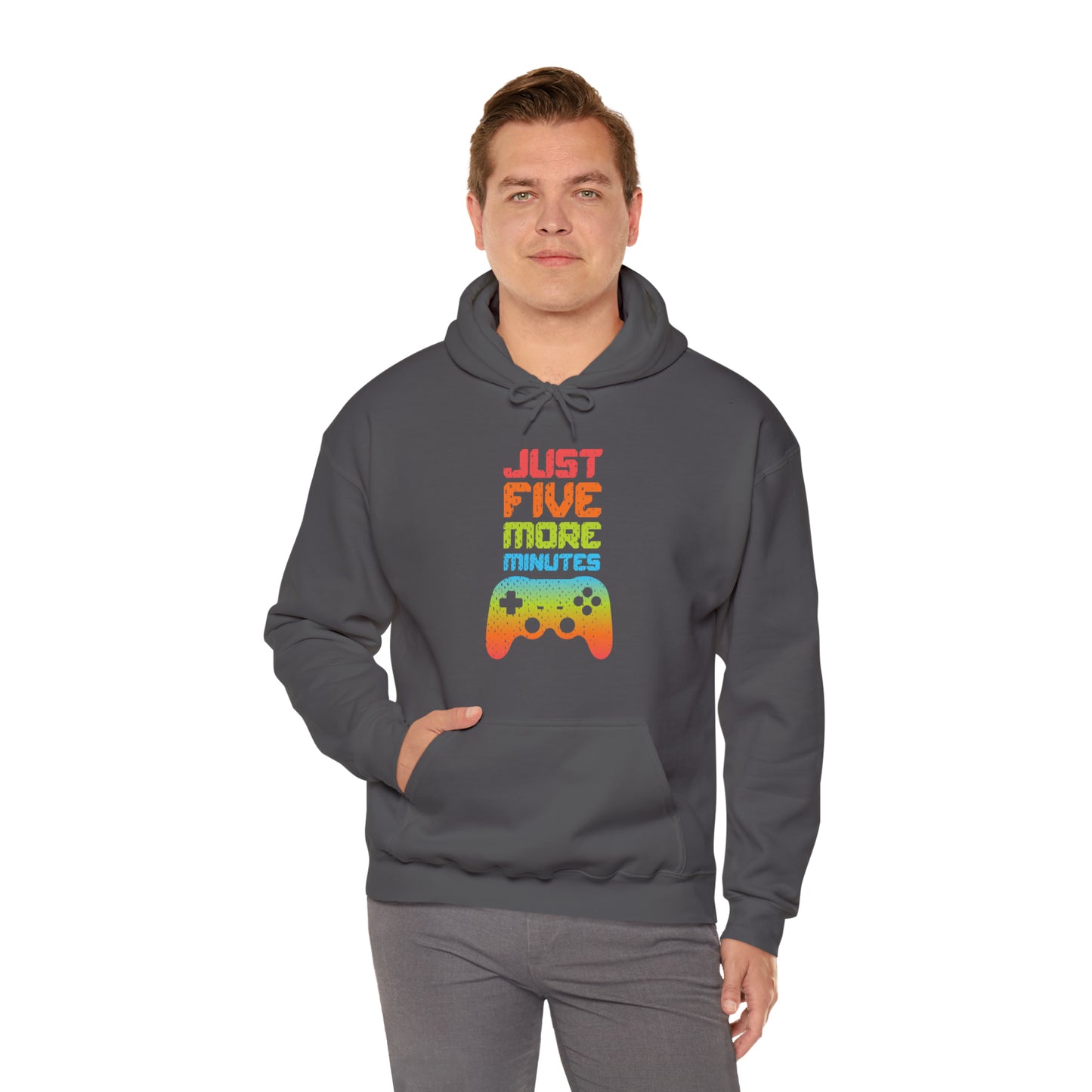 Just Five More Minutes - Unisex Heavy Blend™ Hooded Sweatshirt