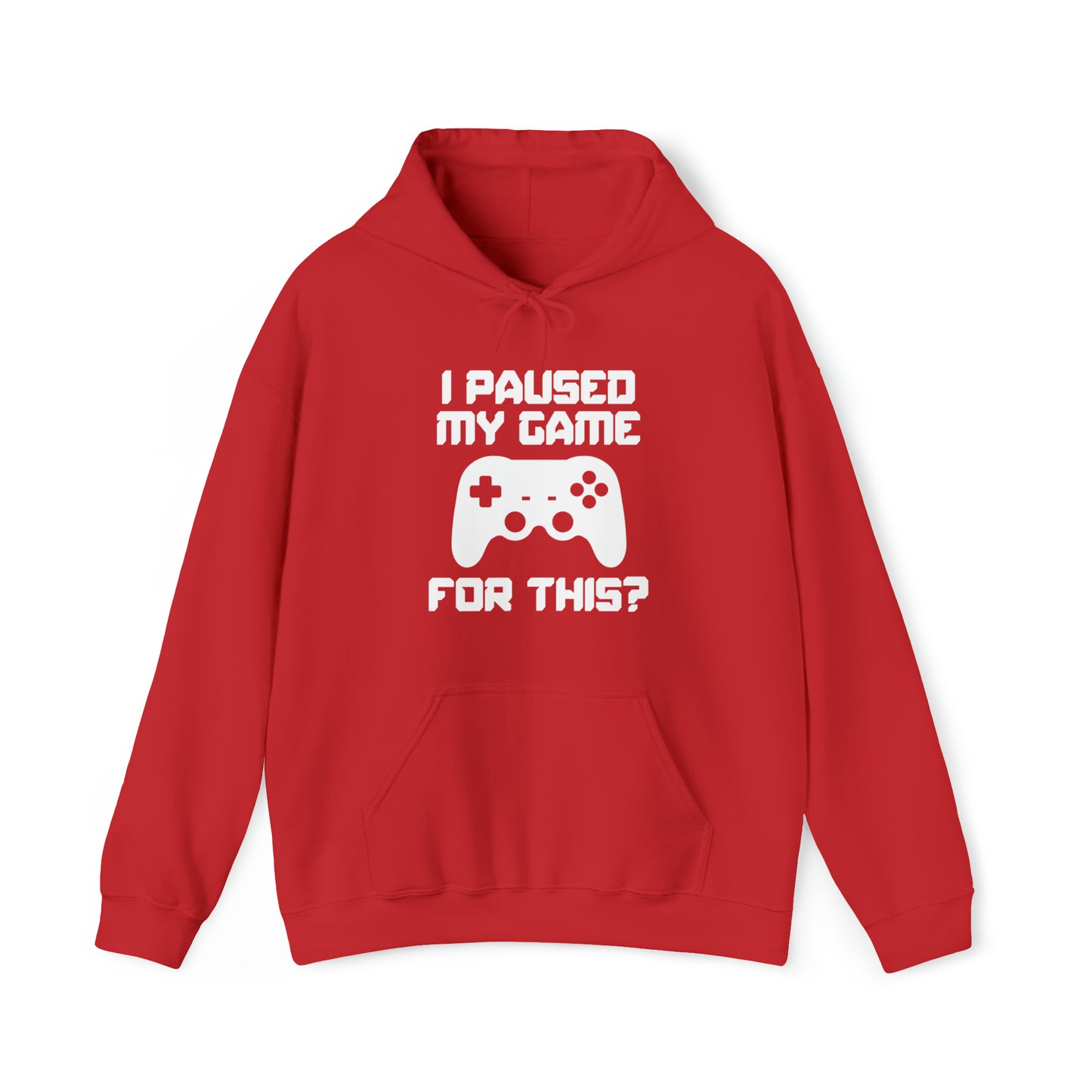 I Paused My Game For This? - Unisex Heavy Blend™ Hooded Sweatshirt