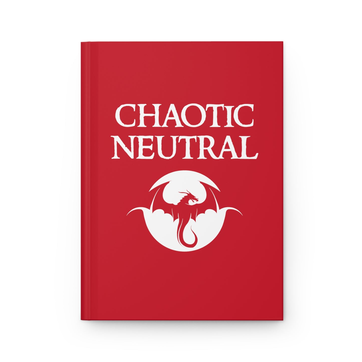 Chaotic Neutral - Inspired by DnD - Hardcover Journal Matte