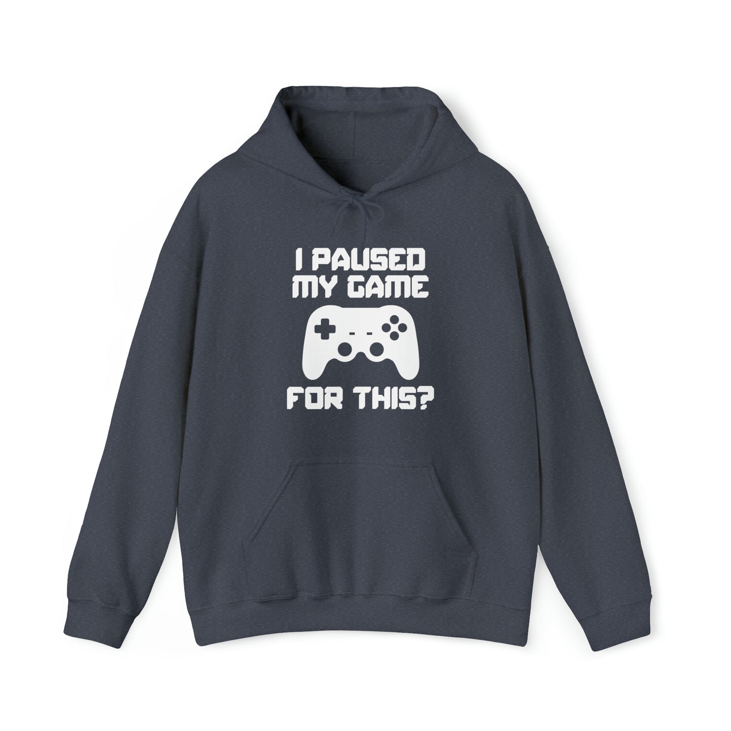 I Paused My Game For This? - Unisex Heavy Blend™ Hooded Sweatshirt