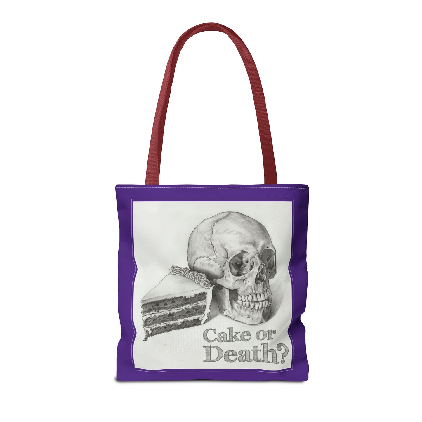 Cake or Death? - Tote Bag (AOP)